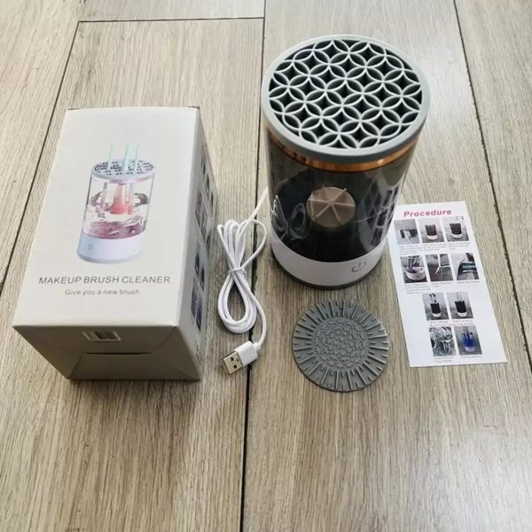 دستگاه شستشو برس آرایشی برقی Electric Makeup Brush Cleaner 7 004