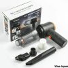 جارو شارژی بی‌سیم YT-2037 مناسب خودرو و خانه با قدرت مکش و دمندگی
