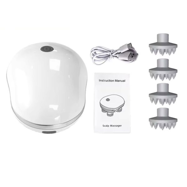 ماساژور سر شارژی Smart Scalp Massager | کاهش استرس و تقویت گردش خون
