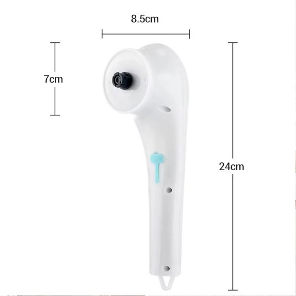 برس شست و شو شارژی Magic Brush با 5 سری قابل تعویض و طراحی ضد آب