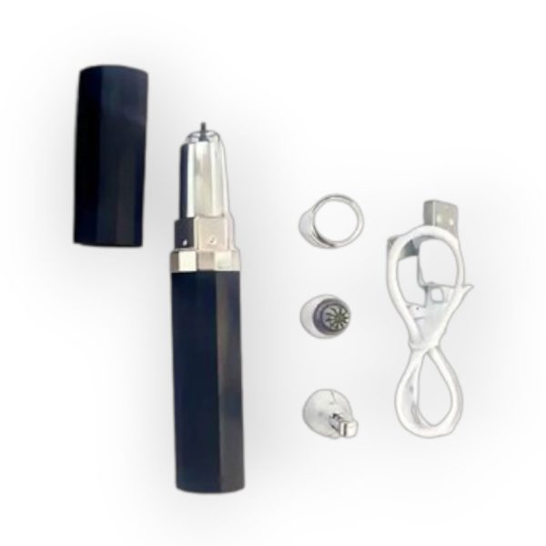 موزن بینی و ابرو شارژی 3کاره با سری‌های قابل تعویض و قابلیت شارژ USB