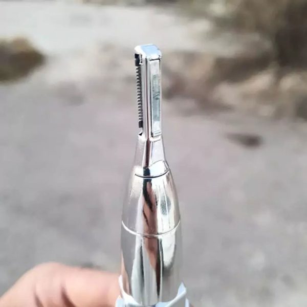 موزن بینی و ابرو شارژی 3کاره با سری‌های قابل تعویض و قابلیت شارژ USB