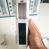 تصویر لامپ مهتابی اضطراری شارژی مدل YL-9693 دارای دو پنل نوری، شارژ با Type-C، میکرو USB، خورشیدی و باتری قلمی