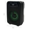 اسپیکر بلوتوث گریت نایس مدل GTS-1345 – اسپیکر کوچک قابل حمل با نور رنگی و صدای واضح