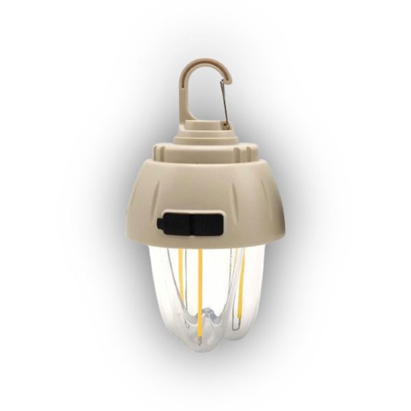 فانوس شارژی چندمنظوره مدل HK-899 با نور RGB و بدنه مقاوم قابل شارژ با USB