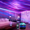 خرید مینی پروژوکتور شفق قطبی؛ چراغ خواب RGB با چرخش خودکار و کنترل از راه دور