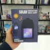 لامپ دیواری خورشیدی شارژی با سنسور حرکت و نور خودکار مناسب حیاط، تراس و پارکینگ