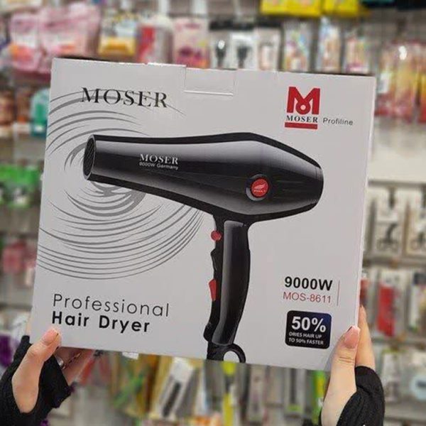 سشوار حرفه ای موزر مدل MOS-420 موتور AC قدرت 9000 وات