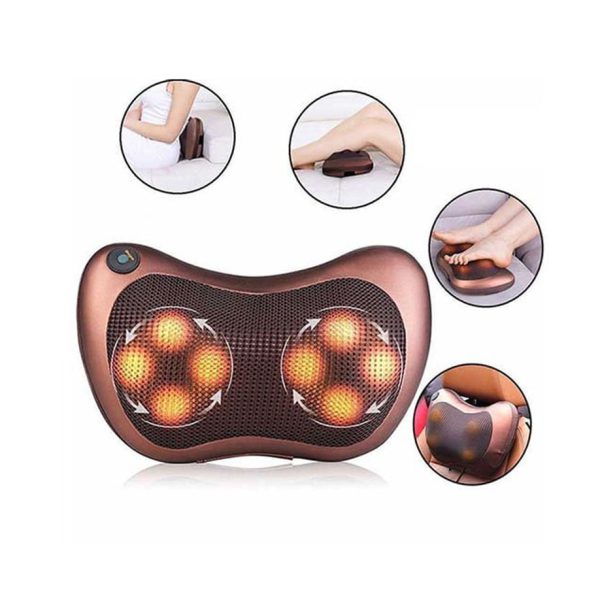 ماساژور همه کاره غلطکی دورانی Massage Pillow برای درد گردن و کمر