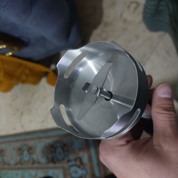 گوشت‌کوب برقی مایر مدل MR 189 با موتور ۱۰۰۰ واتی و تیغه استیل ضدزنگ