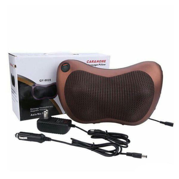 ماساژور همه کاره غلطکی دورانی Massage Pillow برای درد گردن و کمر