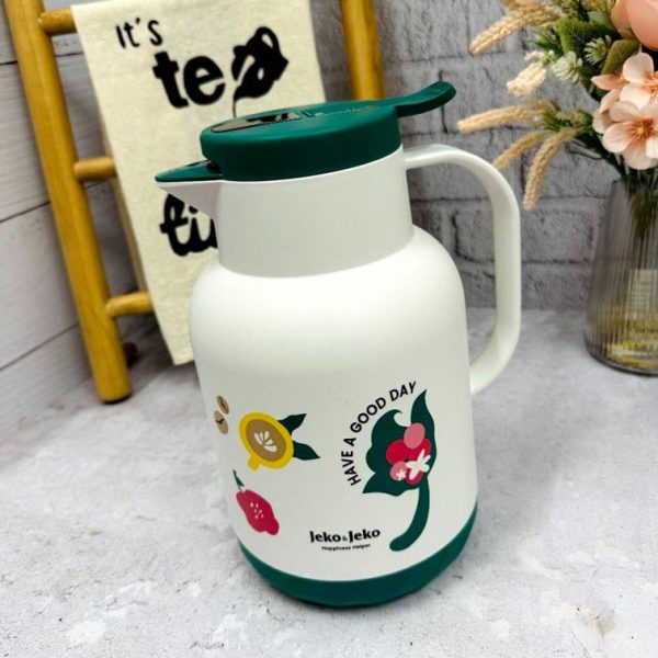 فلاسک دماسنجدار کلاسیک 17 فلاسک دماسنجدار کلاسیک 1.6 لیتری با نمایشگر دیجیتال دما و بدنه استیل