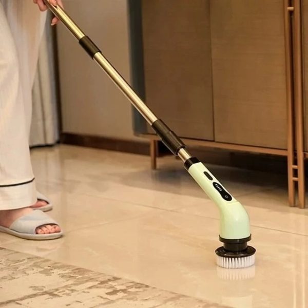 فرچه برقی شارژی چند کاره مدل JY-6010 برای نظافت سرویس و کاشی