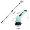 فرچه برقی شارژی چند کاره مدل JY-6010 برای نظافت سرویس و کاشی